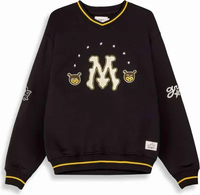 Image de Sweatshirt Grimey GSW643-BLK pour Uni