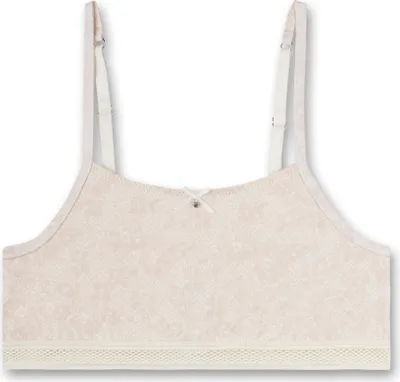 Produktbild von Sanetta Mädchen Bustier beige floraler Allover Print