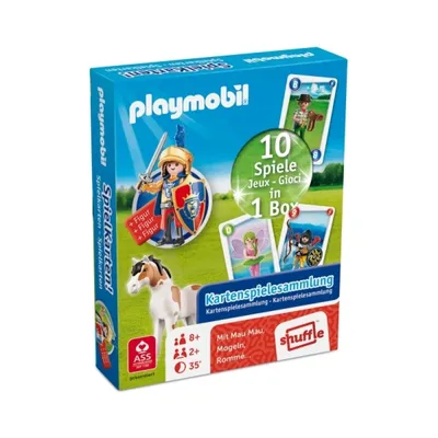 Produktbild von AGM PLAYMOBIL SpielKarten!, Kartenspiel, Sammelkartenspiel, 8 Jahr(e), 35 min