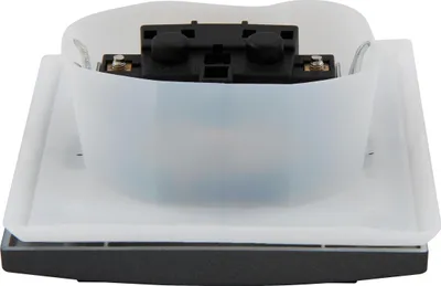 Obrázek produktu pro Zásuvka McPower ''Flair'' s uzemňovacím kontaktem, 250 V/16 A, pod omítku, IP44, antracitová barva
