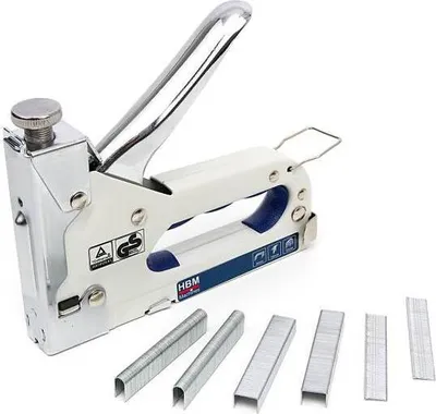 Produktbild von Handtacker Stahl Tacker Hefter Heftklammern Nägel Handstapler Handhefter