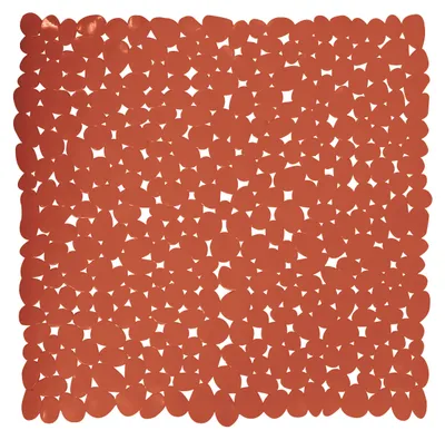 Immagine prodotto di Tappeto doccia MSV Galets 54 x 54 cm terracotta