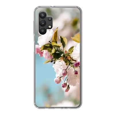 Produktbild von MuchoWow® Handyhülle Schutzhülle Hülle für Samsung Galaxy A32 5G Blumen - Blüte - Frühling Silikon Softcase Handy Hülle - Softcase