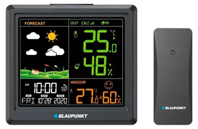 Produktbild von Blaupunkt weather station WS25BK black