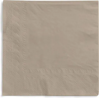 Produktbild von Sovie HORECA Serviette in Beige Grey aus Tissue 3-lagig, 40 x 40 cm, 100 Stück