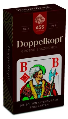 Produktbild von Doppelkopf große Eckzeichen französisches Bild NEU