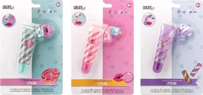 Image de Canenco Crealo  Candy lip gloss avec pendentif 84802