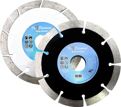 Produktbild von Dr. Diamond® Diamanttrennscheiben Set Trennscheibe Turbo Beton 125 mm