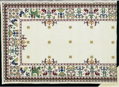 Obrázek produktu pro Eva Rosenstand - sada křížkových výšivek "Bauernart", 46x100 cm