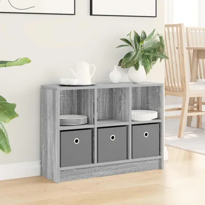Immagine prodotto di vidaXL Credenza laterale, colore Sonoma grigio, 73,5 x 22,5 x 53,5 cm