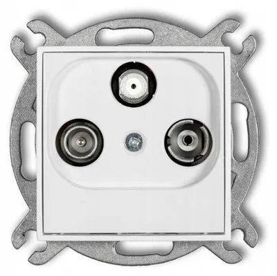 Productafbeelding van Karlik IGS Antenne-aansluitmodule, eindversterker, wit, 1,5 dB