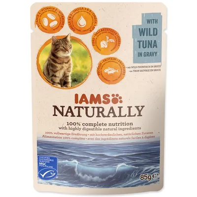 Obrázek produktu pro Iams Mokré Krmivo pro Kočky s Tuňákem ve Šťávě 85g