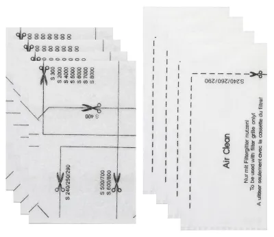 8er Set Staubsaugerfilter für Miele, Motorschutz & Abluft
