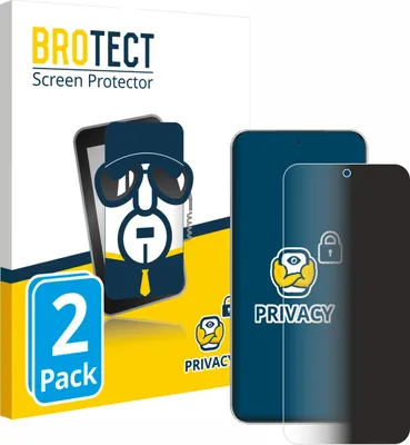Produktbild von 2x BROTECT Sichtschutzfolie für Honor Magic 7 Anti-Spy Privacy Sichtschutz Blickschutz Folie Blaulicht-Schutz
