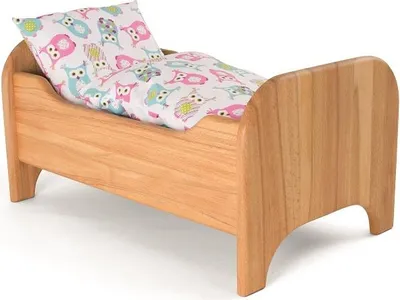 Produktbild von Bett Puppenbett Buche Natur