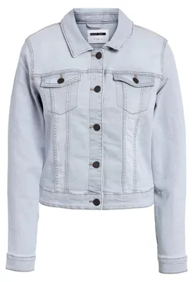 Produktbild von NOISY MAY Jeansjacke Kurz Modische Denim Jacke mit Stehkragen Größe: XS