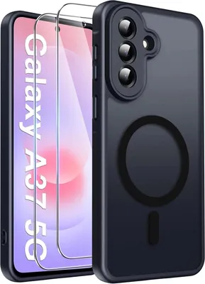 Produktbild von Hülle + 2X Schutzglas für Samsung Galaxy A37 5G Panzerfolie MagSafe Case 9H