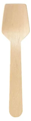 Produktbild von Duni 192221, Einweg-Eislöffel, Holz, Holz, 95 mm, 1 g