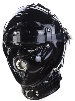 Immagine prodotto di Sm No Sensor – nera lucida maschera in materiale premium