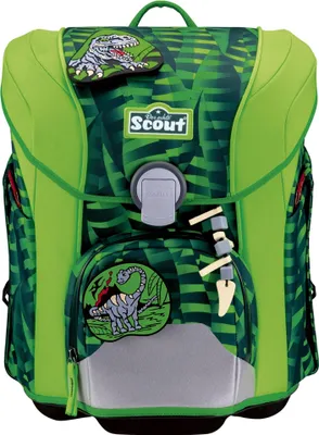 Produktbild von Scout Micro Schulranzen-Set 4 teilig Danger Dino