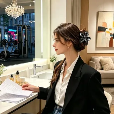 Produktbild von Blumen Haarspange 3-teilige modische Haarklammern | Blumen-Haar-Clips für die Frauen Für Partys, den Alltag, Cosplay-Aktivitäten, Mädchen, Frauen, Geburtstagsfeiern, Feiertage