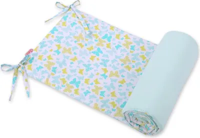 Produktbild von Nestchenbettchen, Pfusch, optimaler Schutz – blau, passend für 120x60 & 140x70 cm