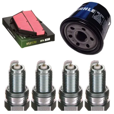 Image de Kit d'entretien pour Suzuki GSX-R 750 2008-2010 : filtre à air, filtre à huile, bougies d'allumage de la marque pamoto - Neuf