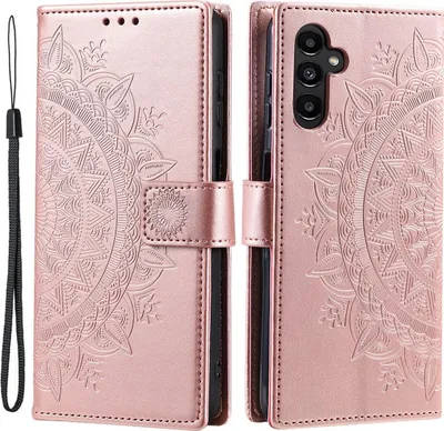 Image de Housse pour Samsung Galaxy A34 5G Housse téléphone portable Flip Case Cover Etui Mandala