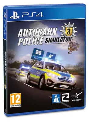 Produktbild von Aerosoft Autobahn Police Simulator / Autobahn Polizei Simulator 3 – PS4 Spiel | Polizei Simulator, Autobahn Einsätze (engl. Box)“