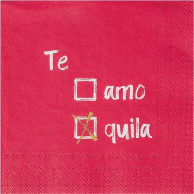 Produktbild von Räder Cocktailserviette 25x25cm Tequila