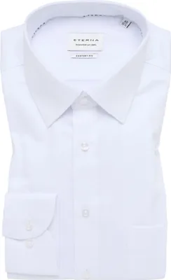 Produktbild von Eterna - Comfort Fit - Herren Hemd Langarm (1049 E181), Größe:50, Farbe:Weiß (00)