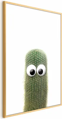 Produktbild von Posterpapier Poster - Prickly Friend 40x60 cm Blätter b-A-0400-ao-a
