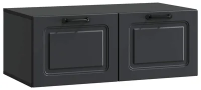 Obrázek produktu pro vidaXL Nástěnná skříňka na televizi, černá, 78,5 x 41 x 30 cm
