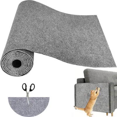 Zdjęcie produktu dla Mata do drapania dla kotów – 40 x 200 cm – Ścianka do wspinaczki dla kotów – Zabawka dla kociąt – Samoprzylepna mata do drapania – Samoprzylepna – Ochrona mebli