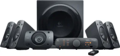 Produktbild von Logitech Z906 5.1 Speaker System PC-Lautsprechersystem, 5 Aktiv-Lautsprecher, Subwoofer, 500 Watt RMS, Dolby Digital/THX, Funkfernbedienung
