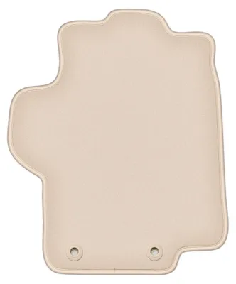 Produktbild von DURBAN Beige Velours-Fahrerfußmatte für Peugeot 1007 Minivan (2004-2009)
