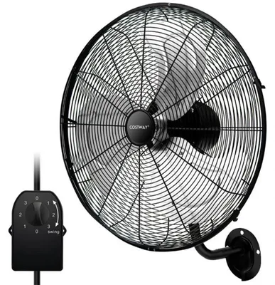 Obrázek produktu pro Nástěnný ventilátor TAN10311630, 56 cm, 120 W, černý