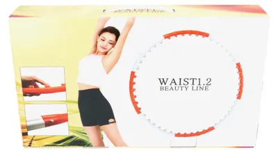 Image de Naria Waist 1.2 Beauty Line Cerceau Hula Hoop Taille réglable blanc / rouge