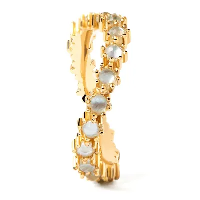 Immagine prodotto di PDPAOLA Anello BLUE TIDE argento sterling oro
