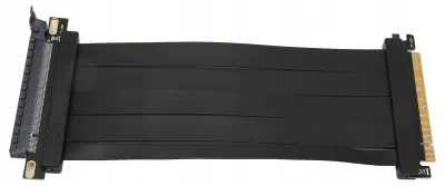 Immagine prodotto di Supporto verticale premium Phanteks per schede grafiche PCIe Gen 5, con cavo riser PCIe 5.0 da 220 mm, colore nero