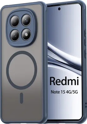Produktbild von betterfon Matt Case für Xiaomi Redmi Note 15 (4G / 5G) / Poco M8 5G, Handyhülle, Schutzhülle, Kratzfest, Matt- Blau