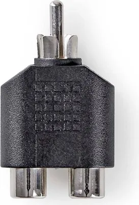 Produktbild von Nedis CAGB24940BK, RCA, 2x RCA Female, Schwarz