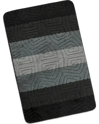 Immagine prodotto di Tappeto da bagno Elli 60x100cm Spirali grigie