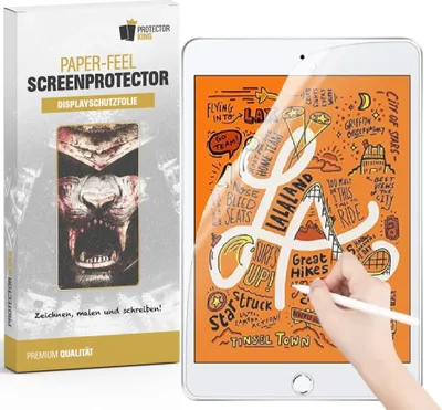 Produktbild von 1x Paperfeel für iPad Mini 4 Displayschutz Schreiben Malen Skizzieren ANTI-REFLEX MATT ENTSPIEGELT