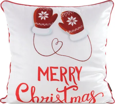 Obrázok produktu pre Vianočný vankúš MERRY CHRISTMAS 45x45 cm MyBestHome Variant: obliečka na vankúš s výplňou, 45x45 cm
