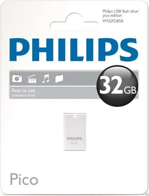 Produktbild von Philips USB-Flashlaufwerk FM32FD85B/10, 32 GB, USB Typ-A, 2.0, Kappe