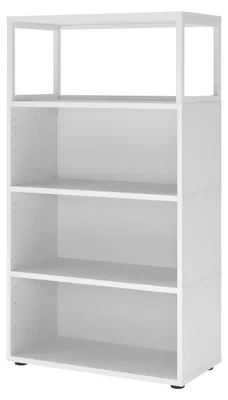 Produktbild von Hammerbacher Regal FlexWall 4OH 1offen weiß