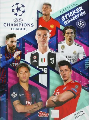 Immagine prodotto di TOPPS - Adesivo Champions League 2018/19 - 1 Album
