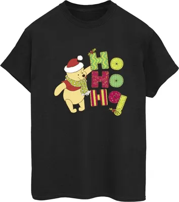 Produktbild von Disney - "Ho Ho Ho" T-Shirt für Damen BI47497 (S) (Schwarz)