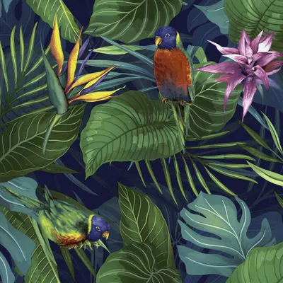 Produktbild von Servietten 33x33 cm - Jungle Paraiso